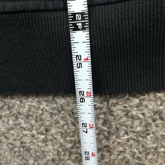 Patagonia Hoodie Uprisal Hoody Sweatshirt P-6 Logo Black Mens Large - Picture 10 of 11